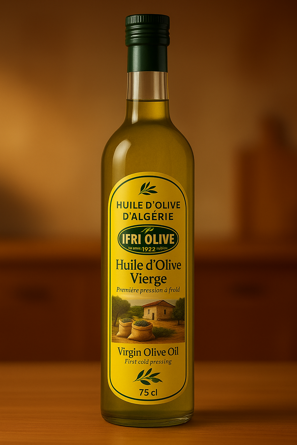 Huile d'Olive 75cl (9,00€)x12
